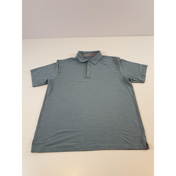 Free Fly Polo Shirt Mens XL Blue Bamboo Blend Stretch Performance Golf Athletic - Picture 1 of 11